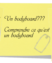 De quoi est composé un bodyboard?