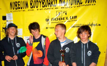 Podium Bodyboard National Tour 1