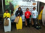 Podium minime - Bodyboard National Tour Mimizan 2012