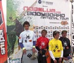 Podium Cadet - Bodyboard national tour 2012 - La Salie