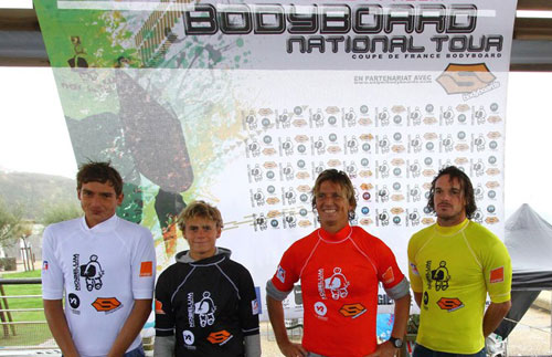Podium final open bodyboard national tour 2012
