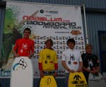 Podium Junior - Bodyboard national tour 2012 - Quiberon